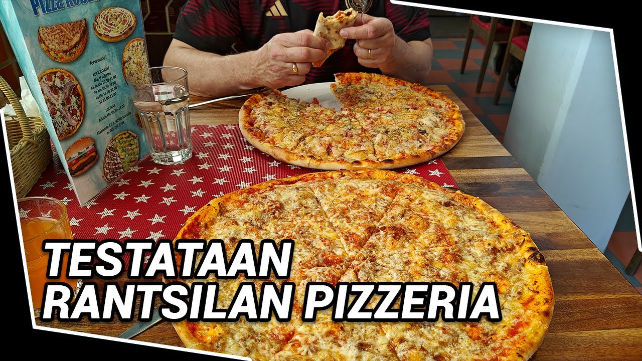 Testataan naapurin isännän kanssa Rantsilan pizzeria