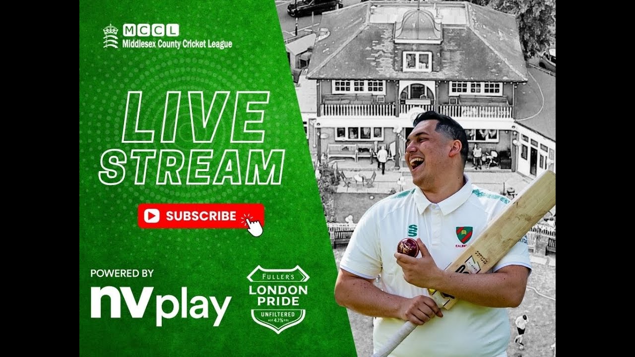 LIVE STREAM | Ealing CC 2nd XI v Richmond CC 2nd XI | MCCL