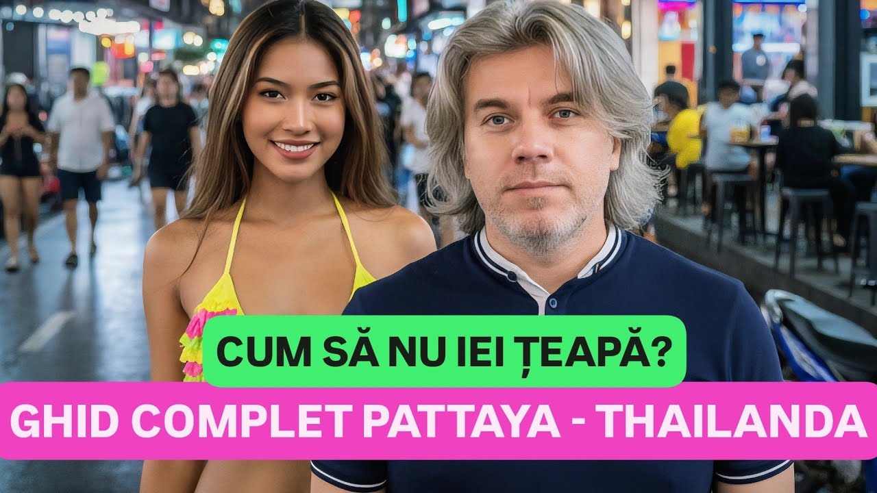 CUM să NU IEI ȚEAPĂ - GHID COMPLET PATTAYA - THAILANDA dacă vii pentru PRIMA DATĂ la DISTRACȚIE