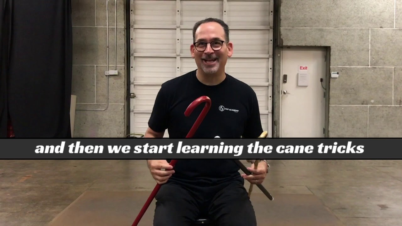 Learn to tap dance online | Dance with a cane!