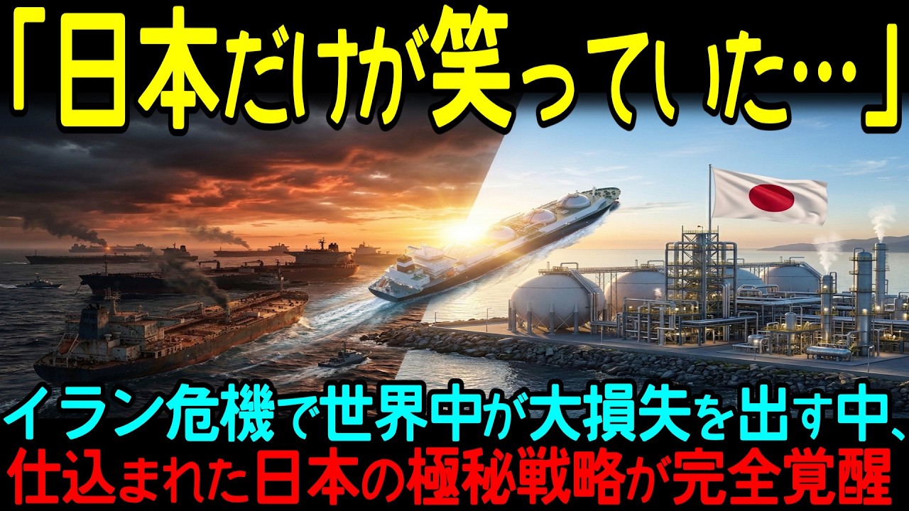 【海外の反応】イラン危機で株価暴落・原油高騰…世界中が損失を出す中、日本企業だけが「笑っていた」驚愕のカラクリ【大逆転】