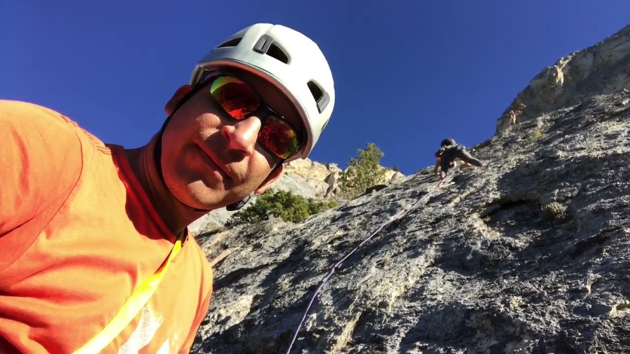 A glimpse into climbing Guaranteed Rugged, one of the longest sport climbs in North America!