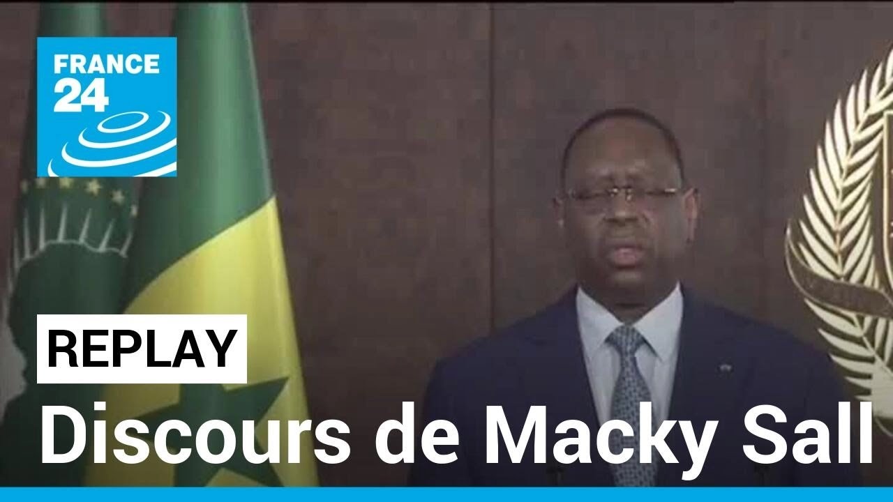 REPLAY - Discours de Macky Sall : le président sénégalais ne briguera pas de troisième mandat