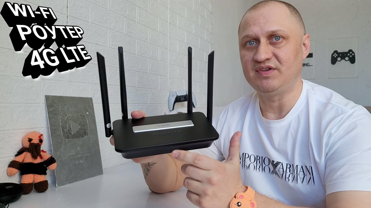 Wi-Fi роутер EDUP [ 4g LTE ] 1200 Мбит/с 2,4 ГГц и 5 ГГц