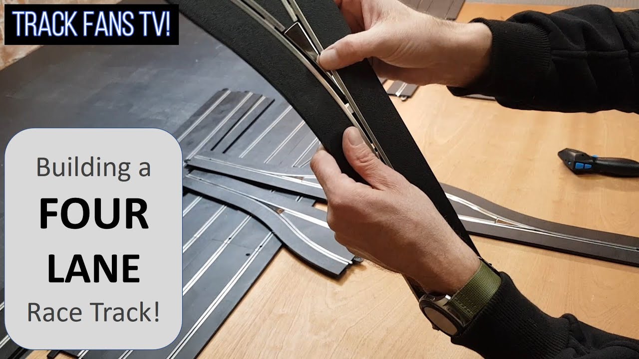 Совет 13: постройка четырёхполосной трассы Scalextric