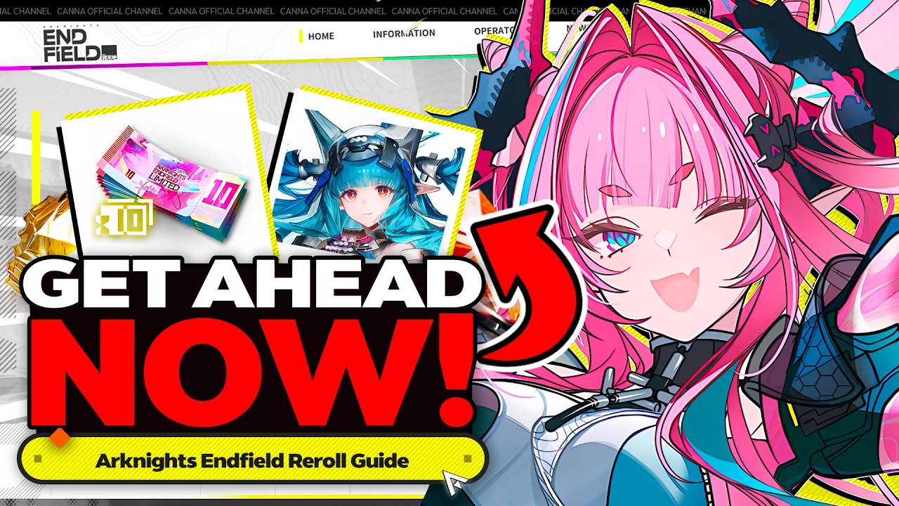 GET AHEAD NOW! The ULTIMATE Day 1 Reroll Guide (EVERYTHING Explained) | Arknights: Endfield