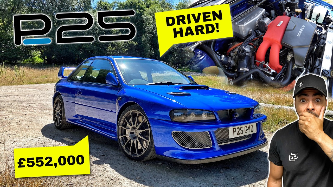 PRODRIVE P25 за 550 000 фунтов стерлингов. БРУТАЛЬНАЯ *ПАССАЖИРСКАЯ ПОЕЗДКА*