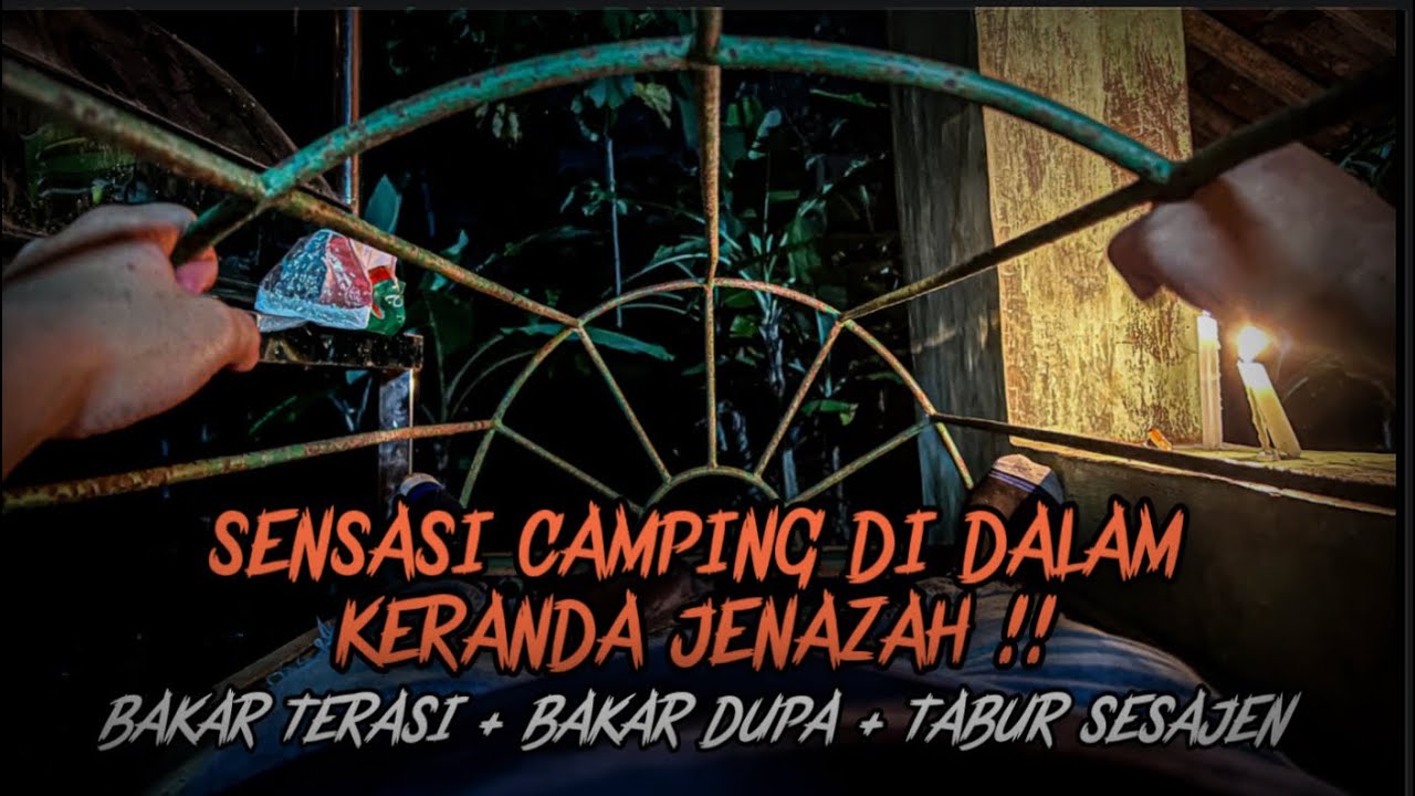 DIBAWA KE ALAM GAIB !! SOLO CAMPING HORROR DI KERANDA MAYAT !! LAKUKAN PAMALI SAAT CAMPING !!