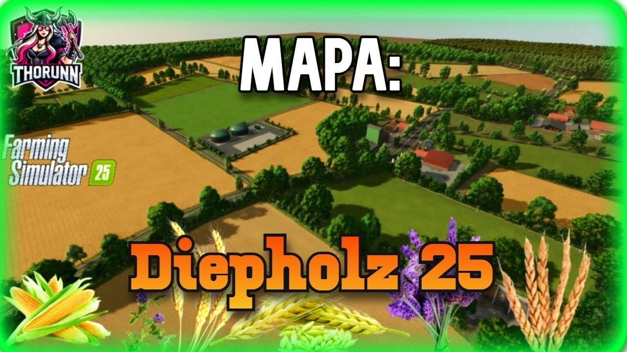 Descubrí Diepholz 25 🏡: 42 Campos, Biogás y Paisajes Hermosos — Mapa Nuevo FS25