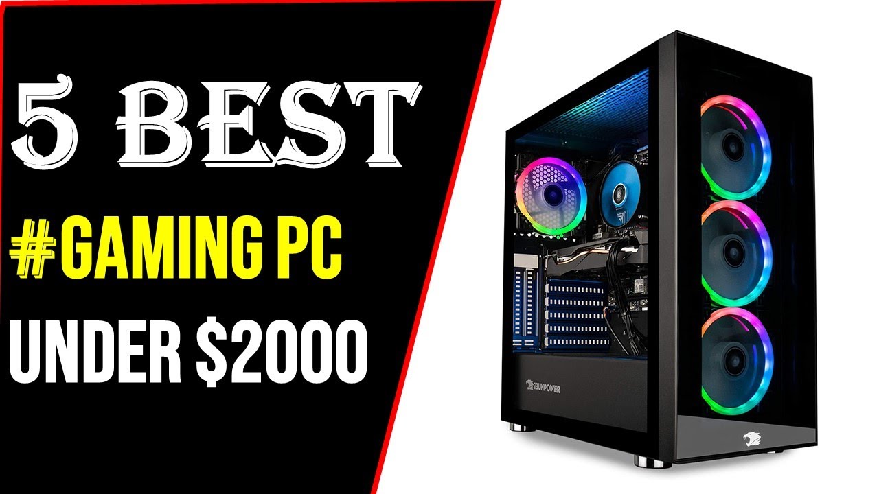 ✅Best Gaming PC under $2000 In 2022-Top 5 Gaming PC Review 2022