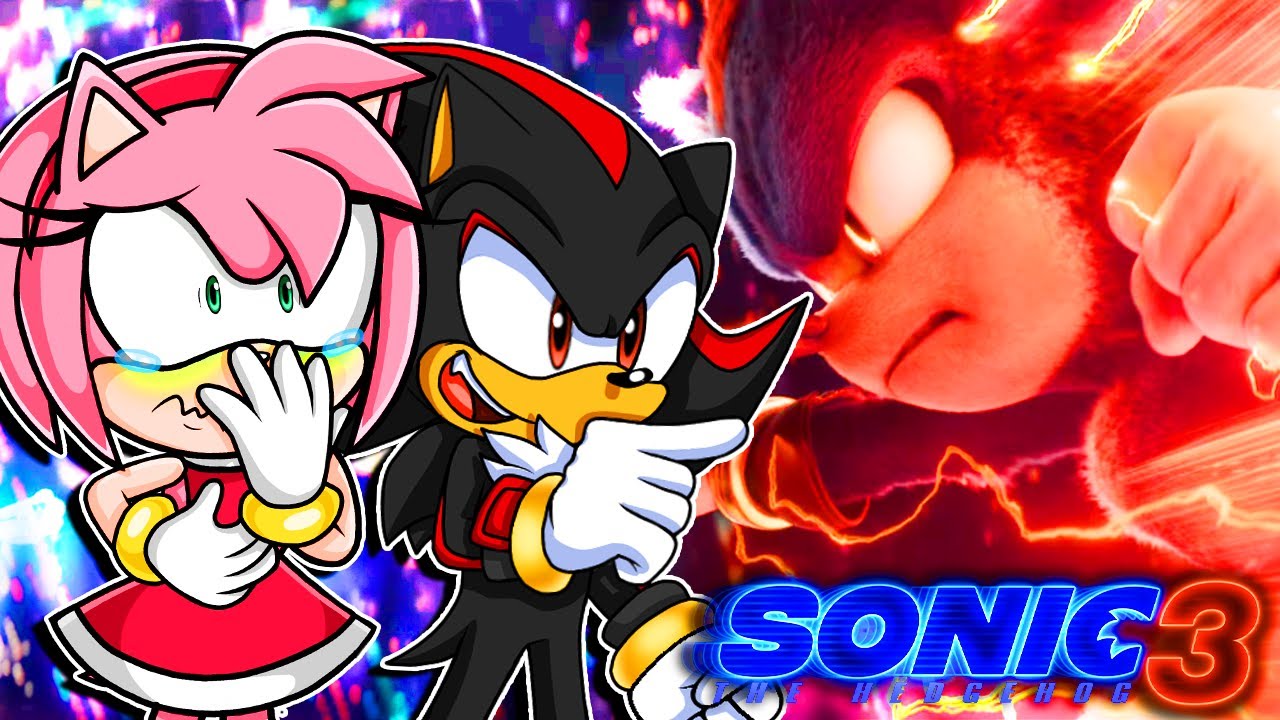 Amy & Shadow Reacts To SONIC THE HEDGEHOG 3 | Official Trailer 2!