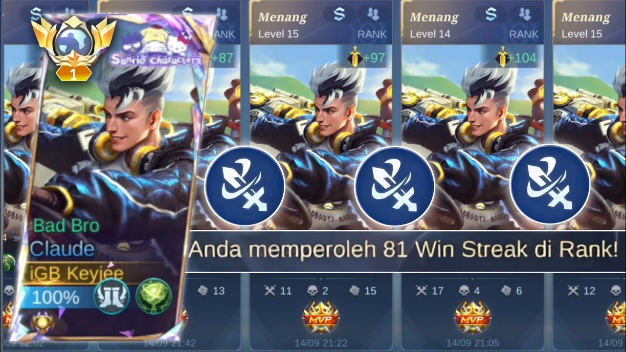 TUTORIAL FAST FARMING AND FAST ROTATION CLAUDE SOLO RANK TERBARU AUTO CARRY! CLAUDE GAMEPLAY - MLBB