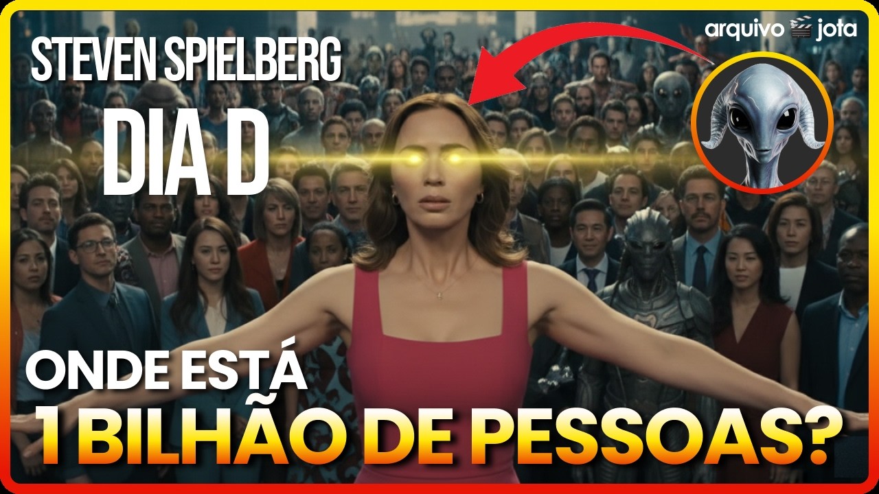 DIA D - O MIST&Eacute;RIO DOS 7 BILH&Otilde;ES - Spielberg Errou a Conta ou Emily Blunt &eacute; ALIEN ? | Disclosure Day