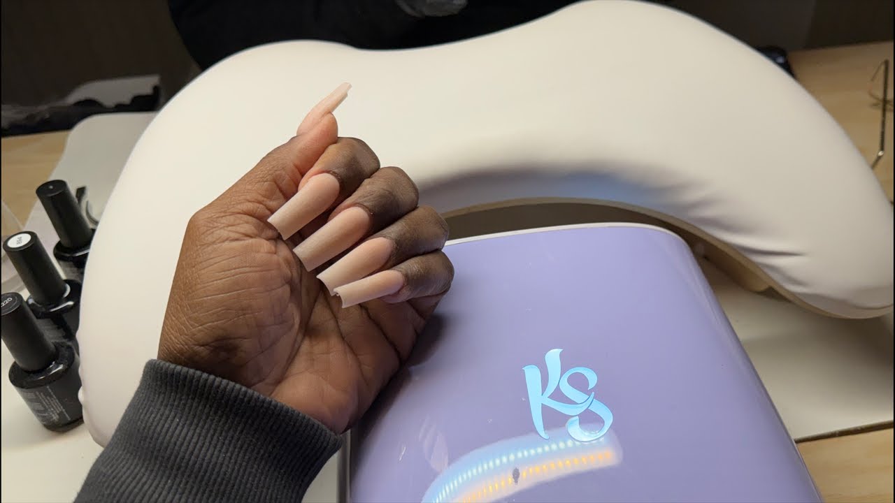 Getting my nails done