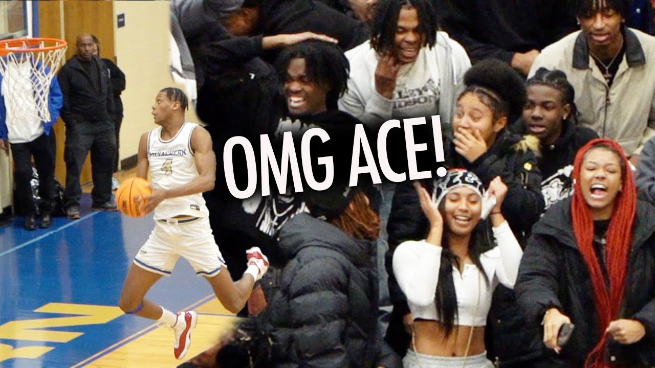 Ace Bailey WINDMILL DUNKS LIKE A PRO vs Hillgrove!