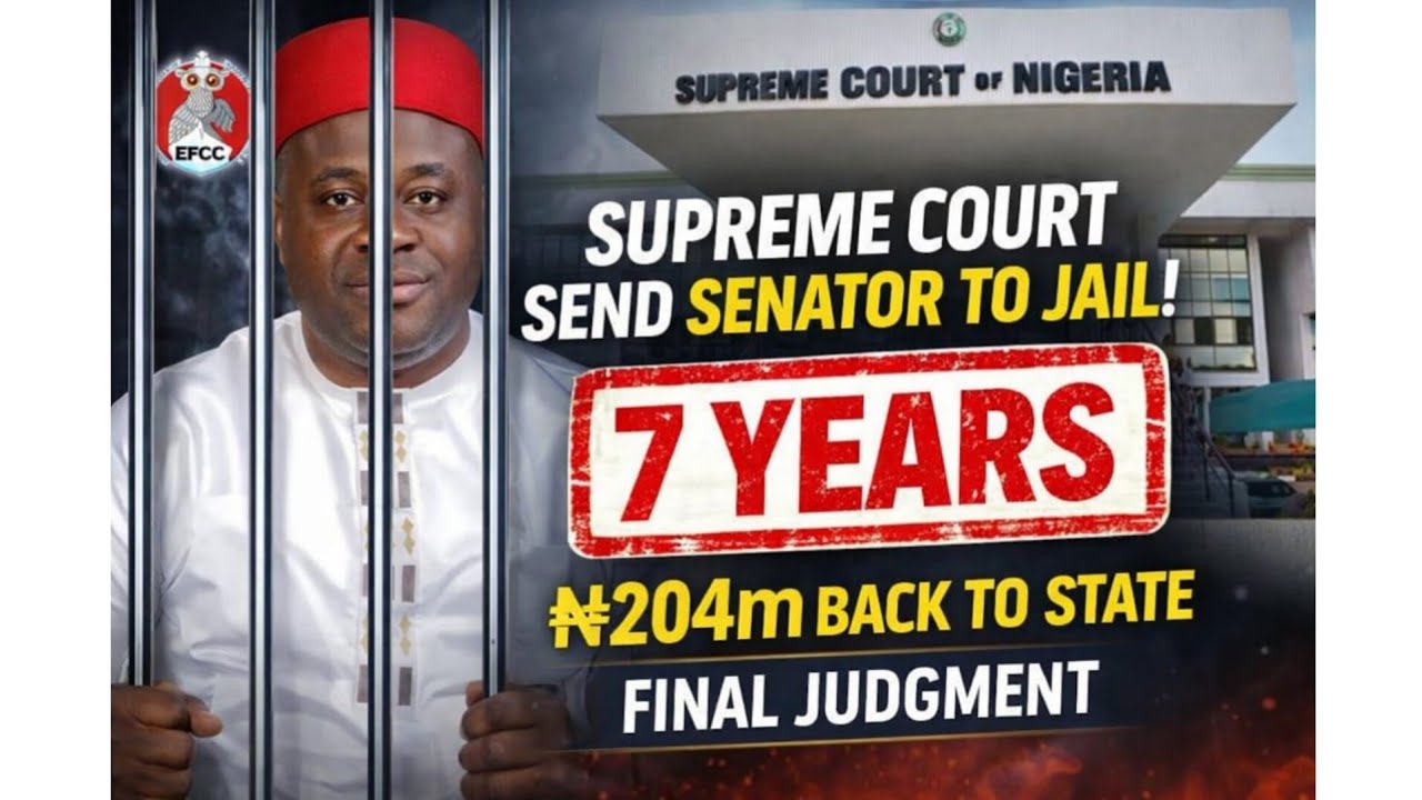Supreme Court Jail Senator Albert Bassey 7 Years, Restore ₦204m To Akwa Ibom State