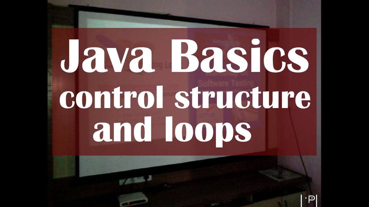 Java : Basics , control structure & loops