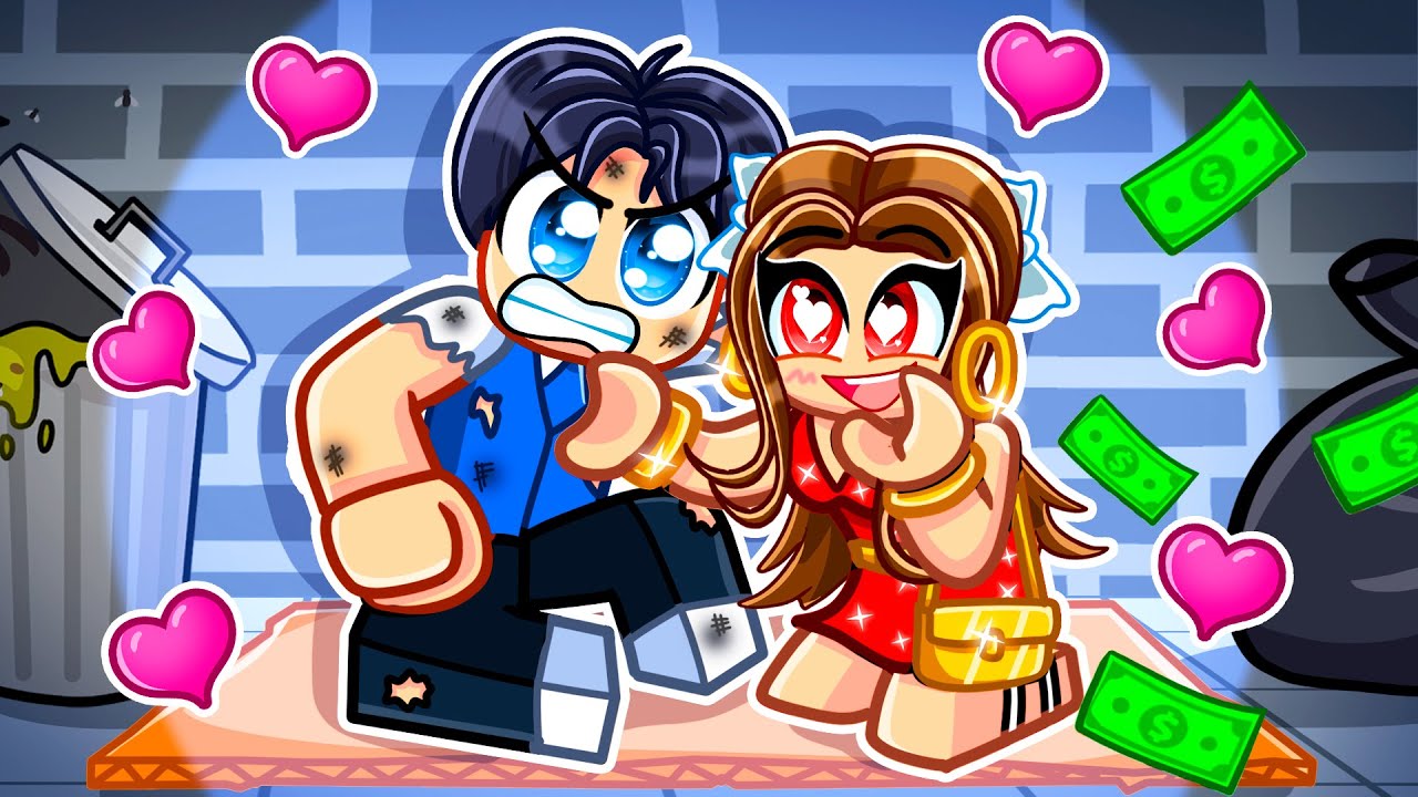 Rich And Poor FORBIDDEN LOVE In Roblox SNAPCHAT!
