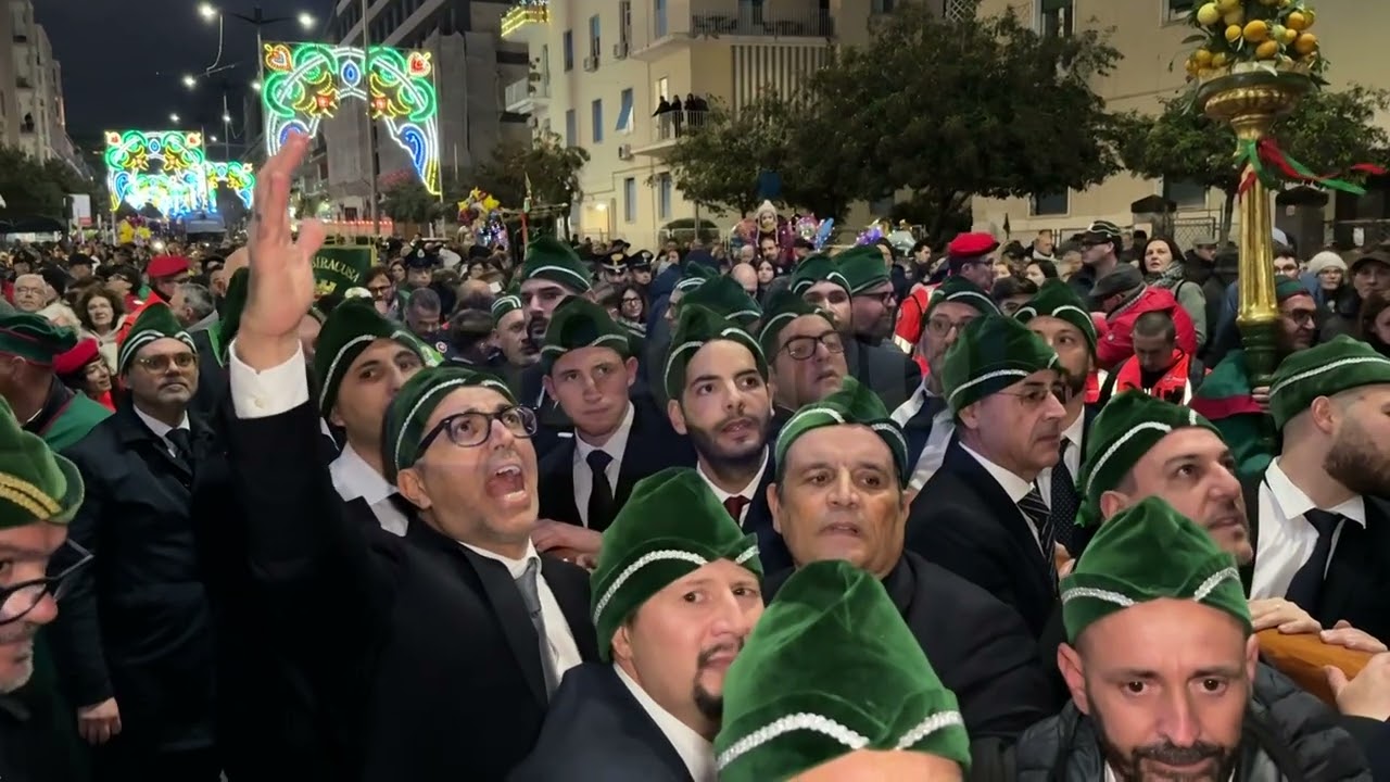 Siracusa. Festa di Santa Lucia 2025, sintesi della processione dell'Ottava (20 dicembre)
