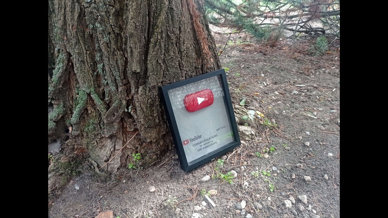 UNBOXING Przycisk Youtube za 100 subskrypcji