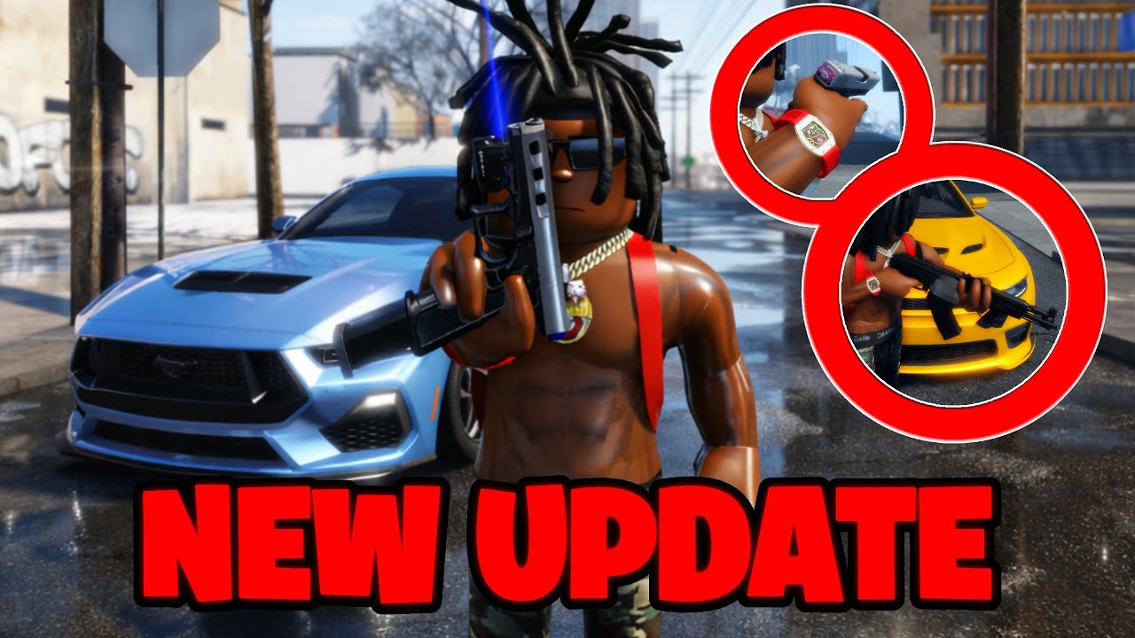 Showcasing The NEW SPRING UPDATE In Tha Bronx 3 Roblox! (Pink Switch)
