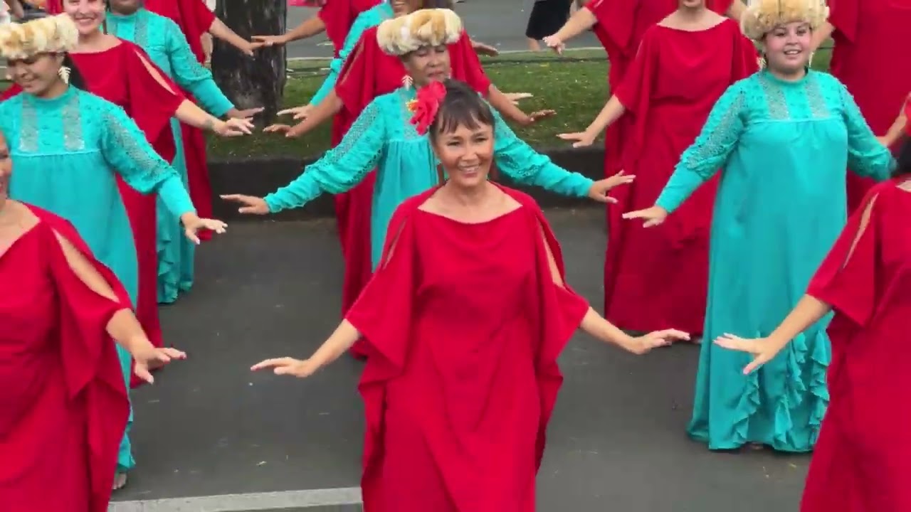 Tahiti Choir School au Matari'i i ni'a sur le front de mer de Papeete