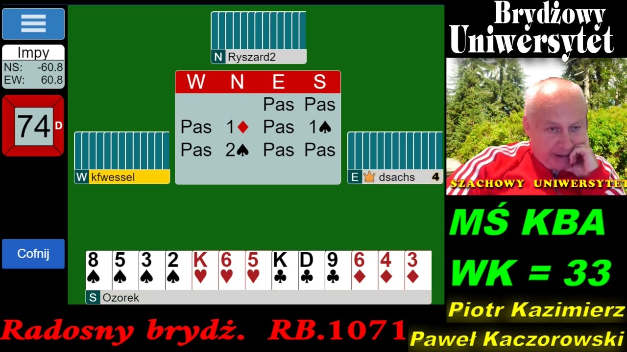 Radosny Brydż RB.2722