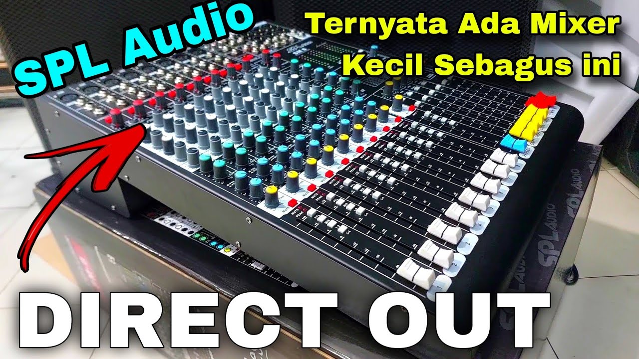 Review Mixer 8 Chanel Kualitas Super Premium - Fiture Komplit SPL AUDIO SM8