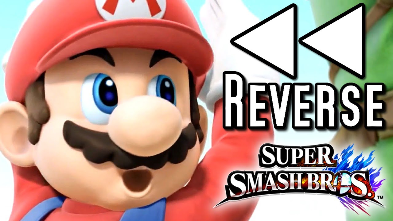 Super Smash Bros ALL CHARACTER TRAILERS in REVERSE (Wii U, 3DS)