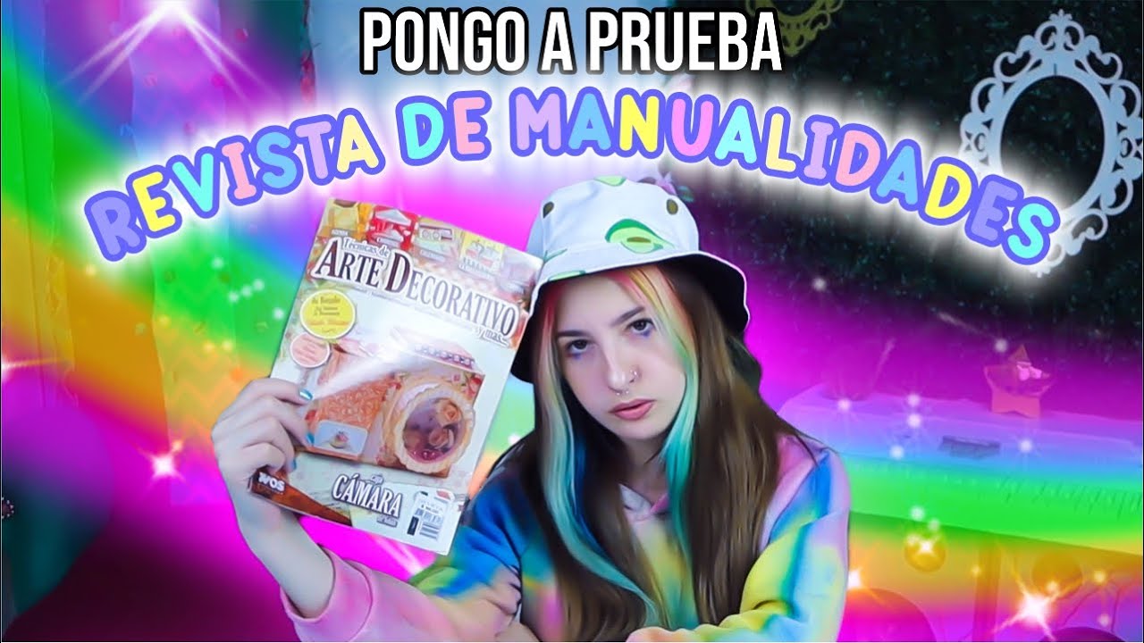 Revistas de manualidades #1 | SIGO EL TUTORIAL DE UNA REVISTA DE MANUALIDADES *SUFRO* 🌈 Ann Attack