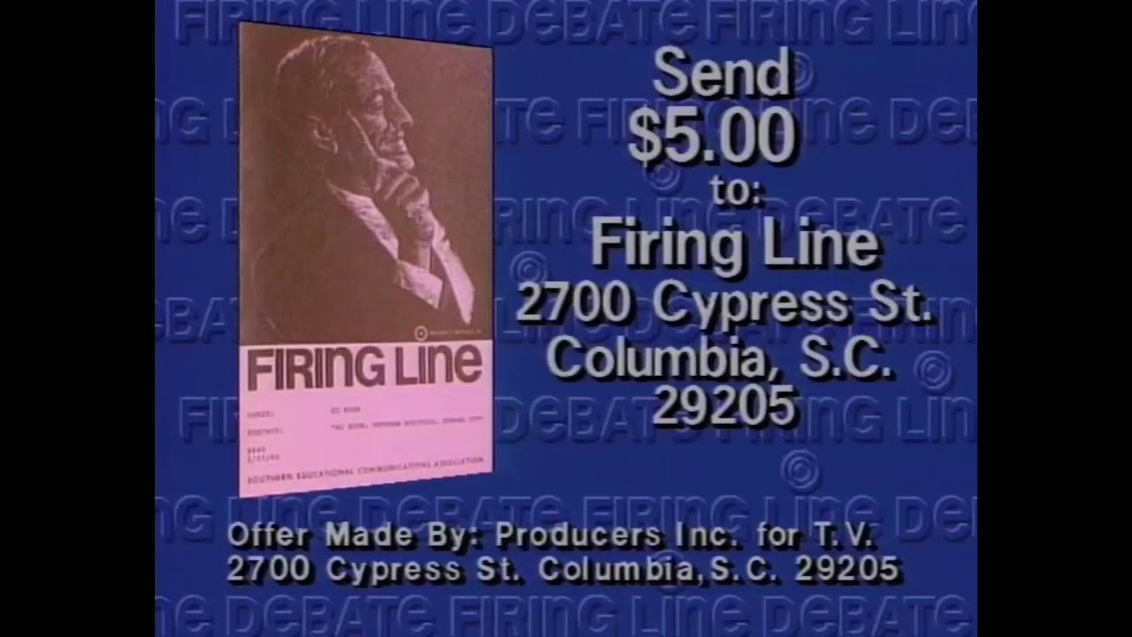 PBS Firing Line Debate Funding Credits Compilation
