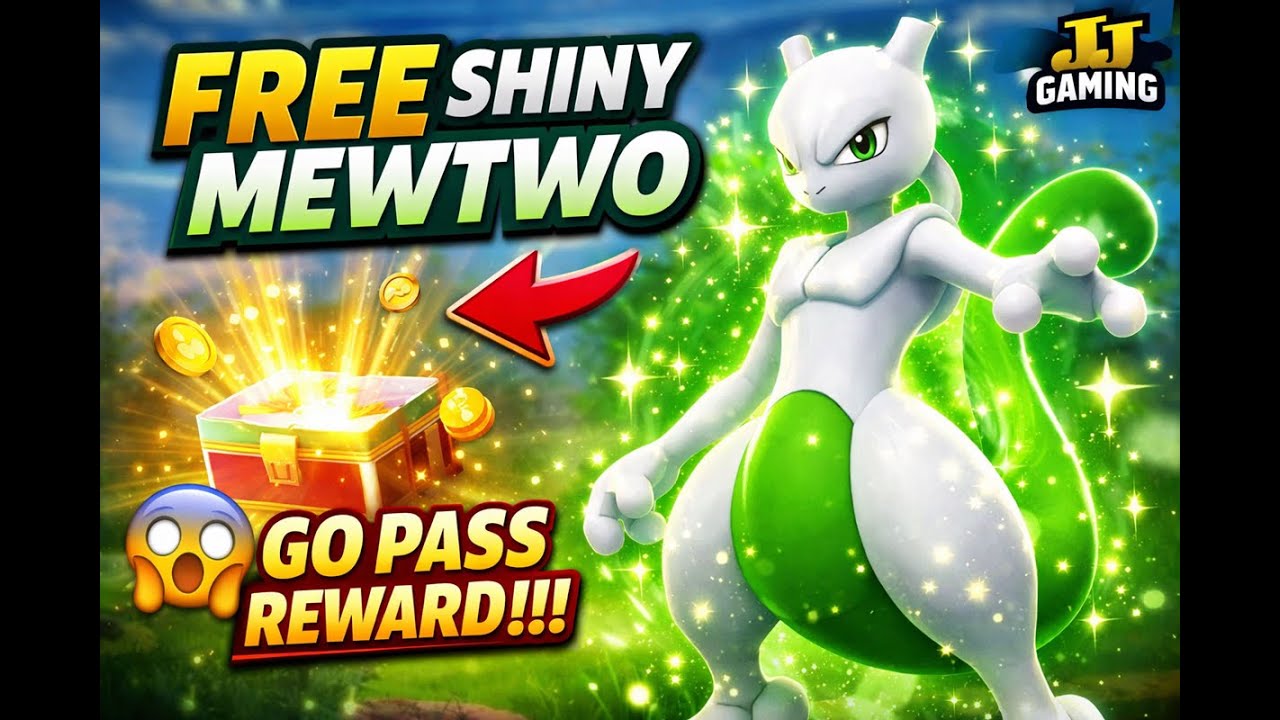I Got FREE Shiny Mewtwo in Pokémon GO! 🤯