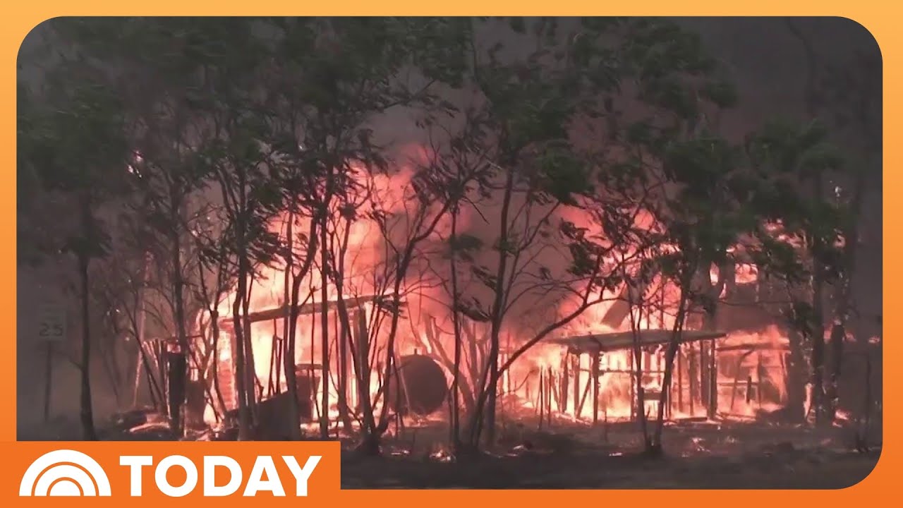 Historic California Mining Town Now Overrun by Wildfires