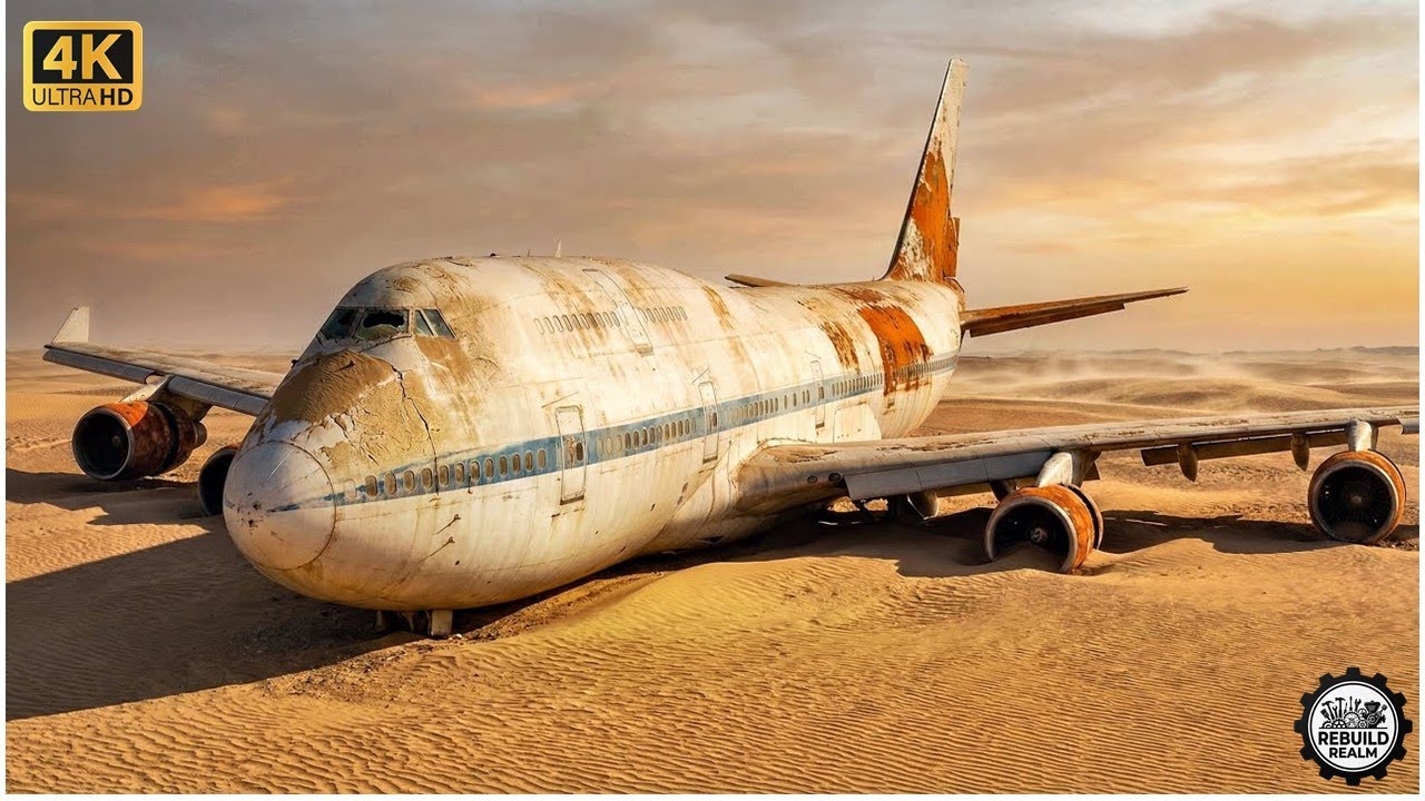 Lost Aircraft Recovered from Sand | Full Narrowbody Restoration