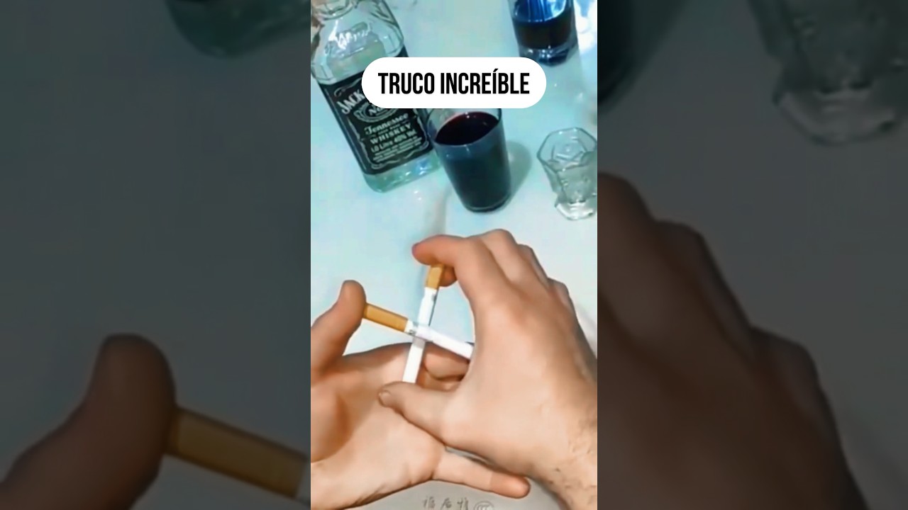 Aprende a ATRAVESAR unos CIGARROS sin ROMPERLOS! 😨🚬