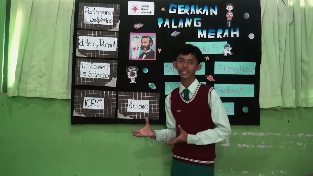 PRESENTASI GERAKAN & SEJARAH KEPALANG MERAHAN PMR WIRA MAN 3 NGANJUK || PMI KAB. NGANJUK