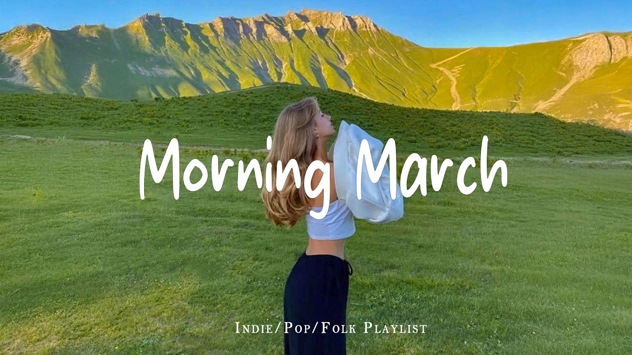 Morning March 🎶 Morning Coffee for Positive Energy | Best Indie/Pop/Folk/Acoustic Playlist