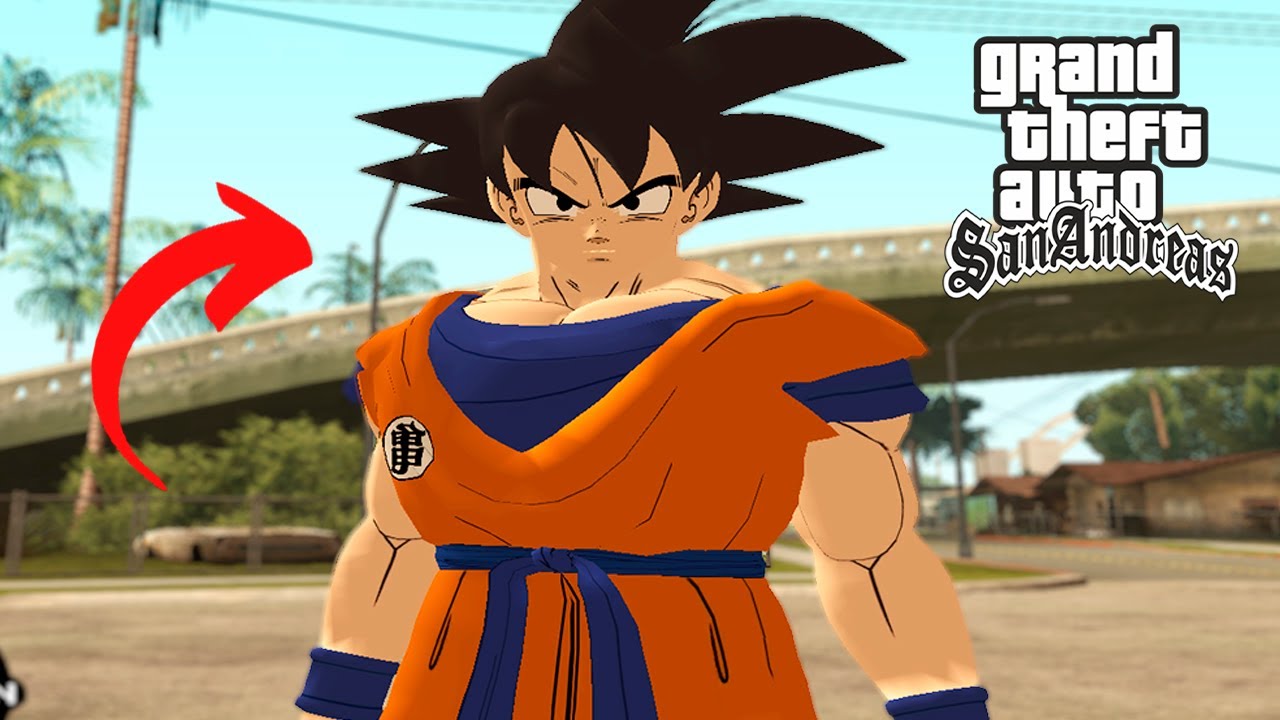 Gta San Andreas pero Soy un Super Sayayin (Mod Dragon Ball) | Oso_Polar | Goku, Vegeta y Gohan