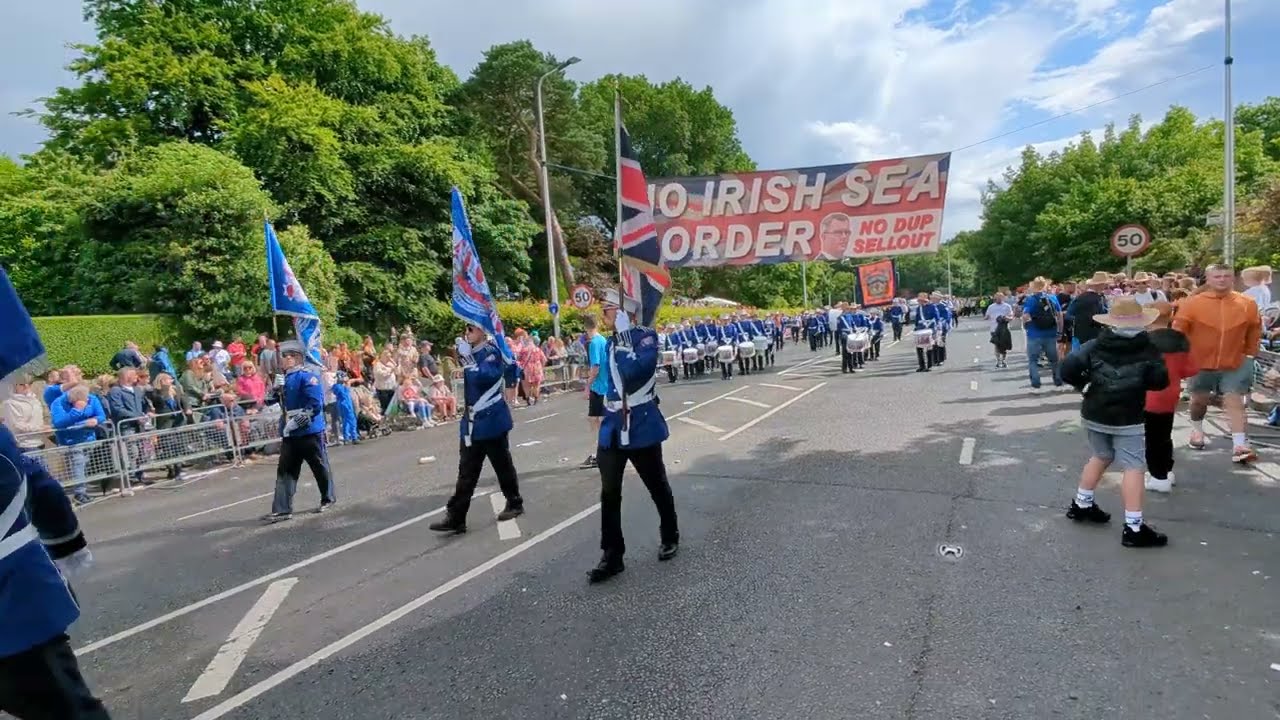 Ulster First Flute Band - UFFB - ORANGE WINGS - THE 12TH RETURN BELFAST 2023