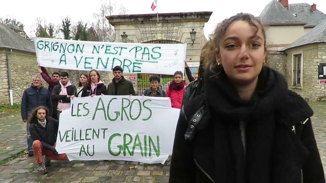 Grignon, les &eacute;tudiant&middot;es sont toujours l&agrave;