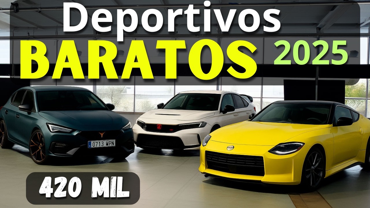 🔥Los 14 autos deportivos m&aacute;s baratos en M&eacute;xico 2025
