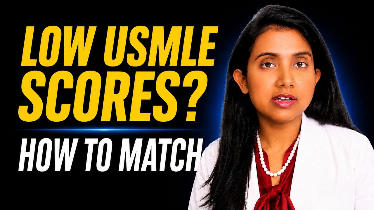 Low USMLE Scores? STILL Match! #medicine #IMG #Residency