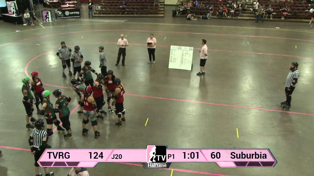 WFTDA Roller Derby: 2104 Division 2 Playoffs, Duluth: Treasure Valley vs. Suburbia