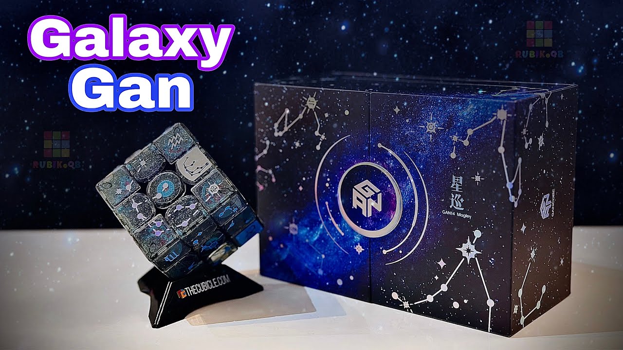 Unboxing the GAN14 Maglev Galaxy Limited Edition (Most Beautiful Rubik’s Cube Ever!)
