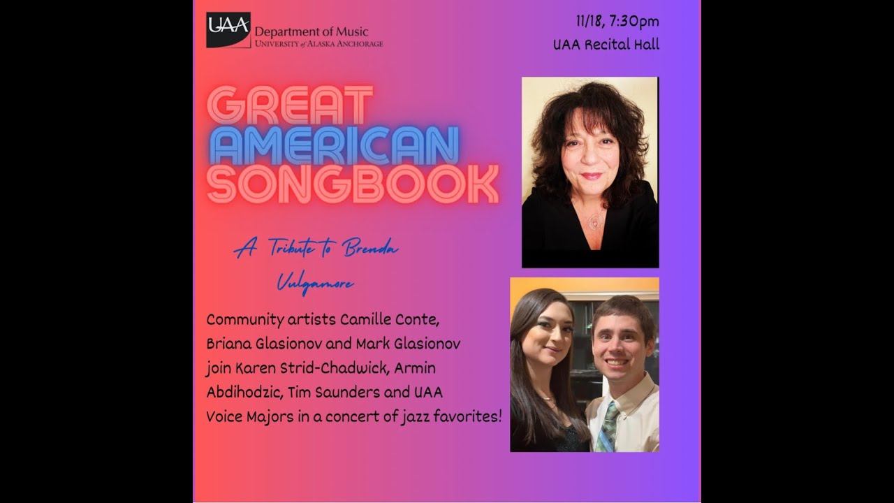 CC Sings Her Favorites! The American Songbook Concert at UAA!