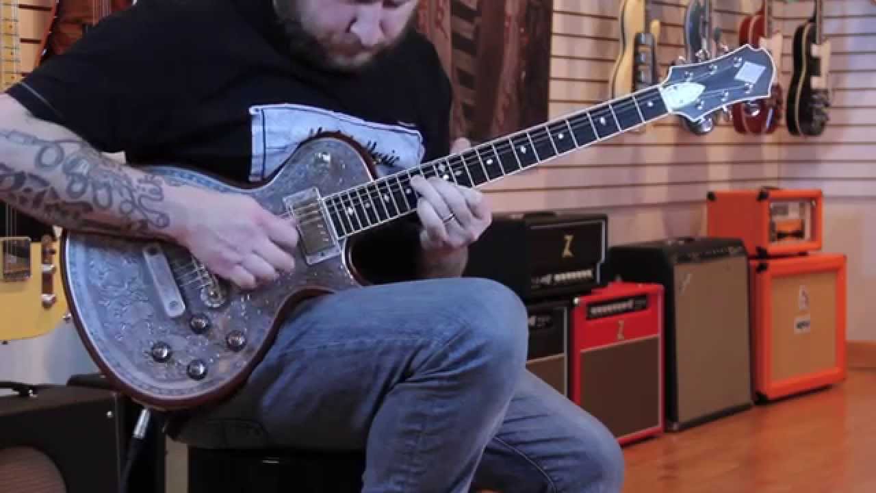 Zemaitis Custom Shop Metal Front electric guitar demo by Make'n Music featuring Josh Smith