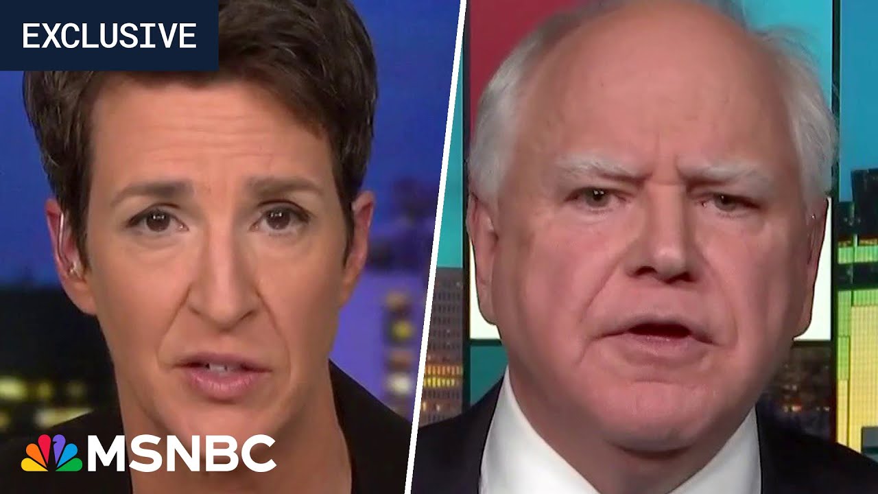Exclusive: Rachel Maddow interviews MN Governor Tim Walz as Trump plots end of U.S. government