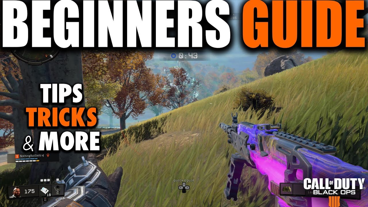 TIPS & TRICKS FOR NEW PLAYERS IN BLACKOUT BATTLE ROYALE | THE BEGINNERS GUIDE | COD BLACK OPS 4