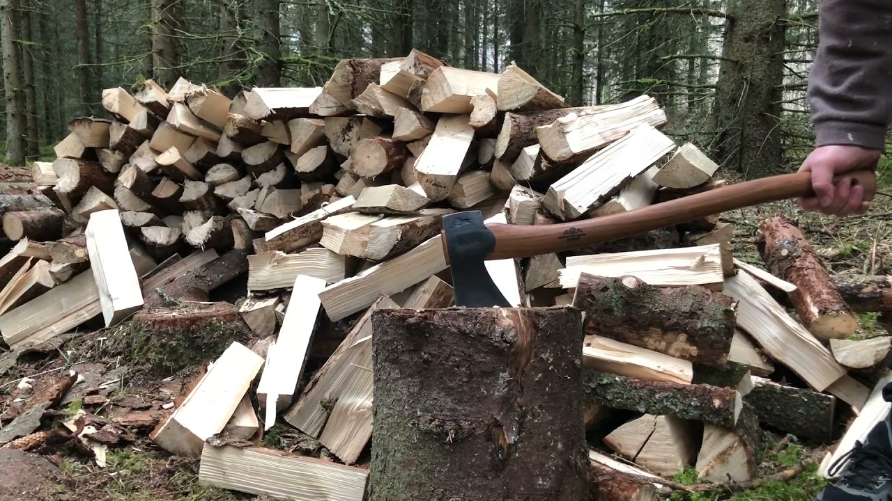 Gr&auml;nsfors bruks yxa - Urafors yxa bushcraft billigt allternativ lika bra