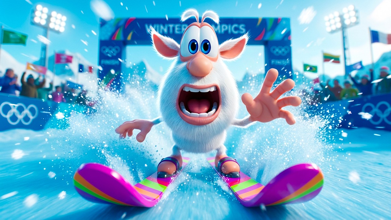 Буба ☃️ Зимние Игры ☃️ Мультики для детей